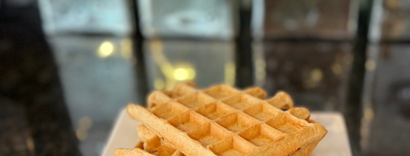 peanut butter protein waffles